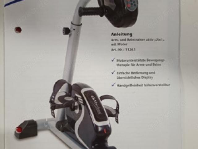 Heimtrainer 2in1 Arm- und Beintrainer mit Motor - 1